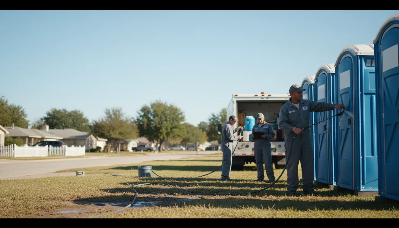 Long-Term Portable Toilet Rental in West Salem, IL near me